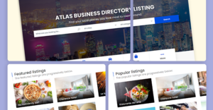 business directory website template